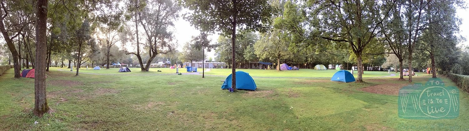 Panorâmica do Parque de Campismo (Camping Eichholz)