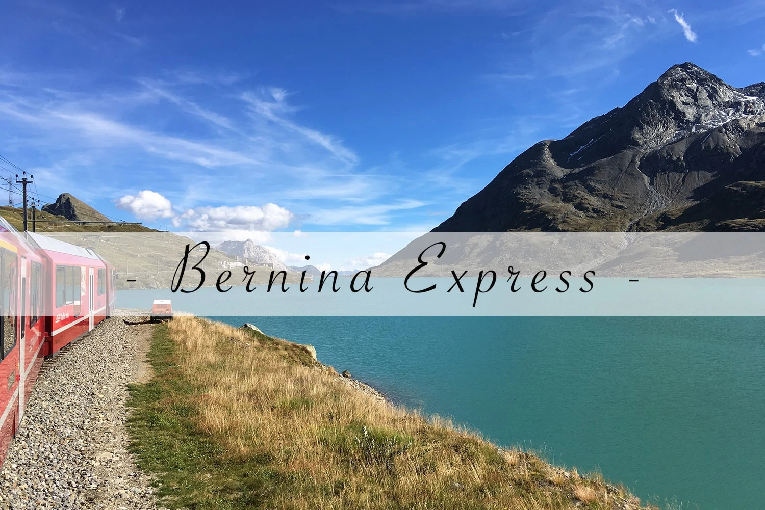 Comboio Bernina Express