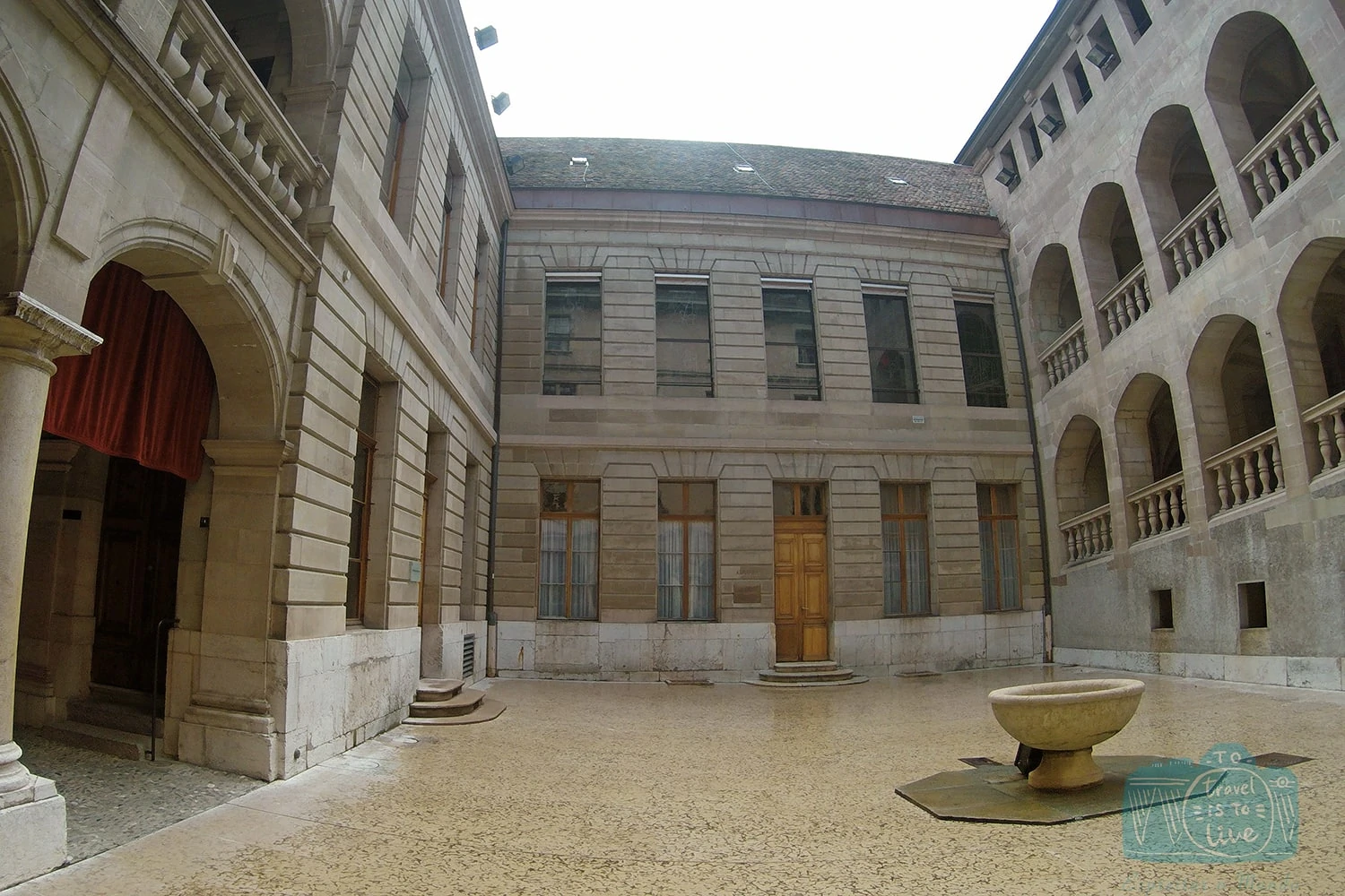 Centro histórico de Genebra.