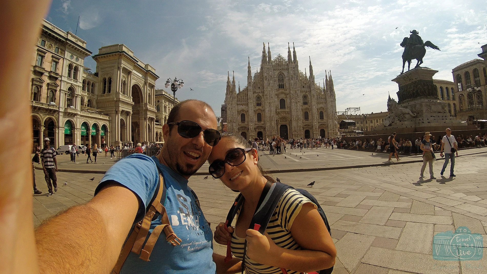 Selfie em Milão