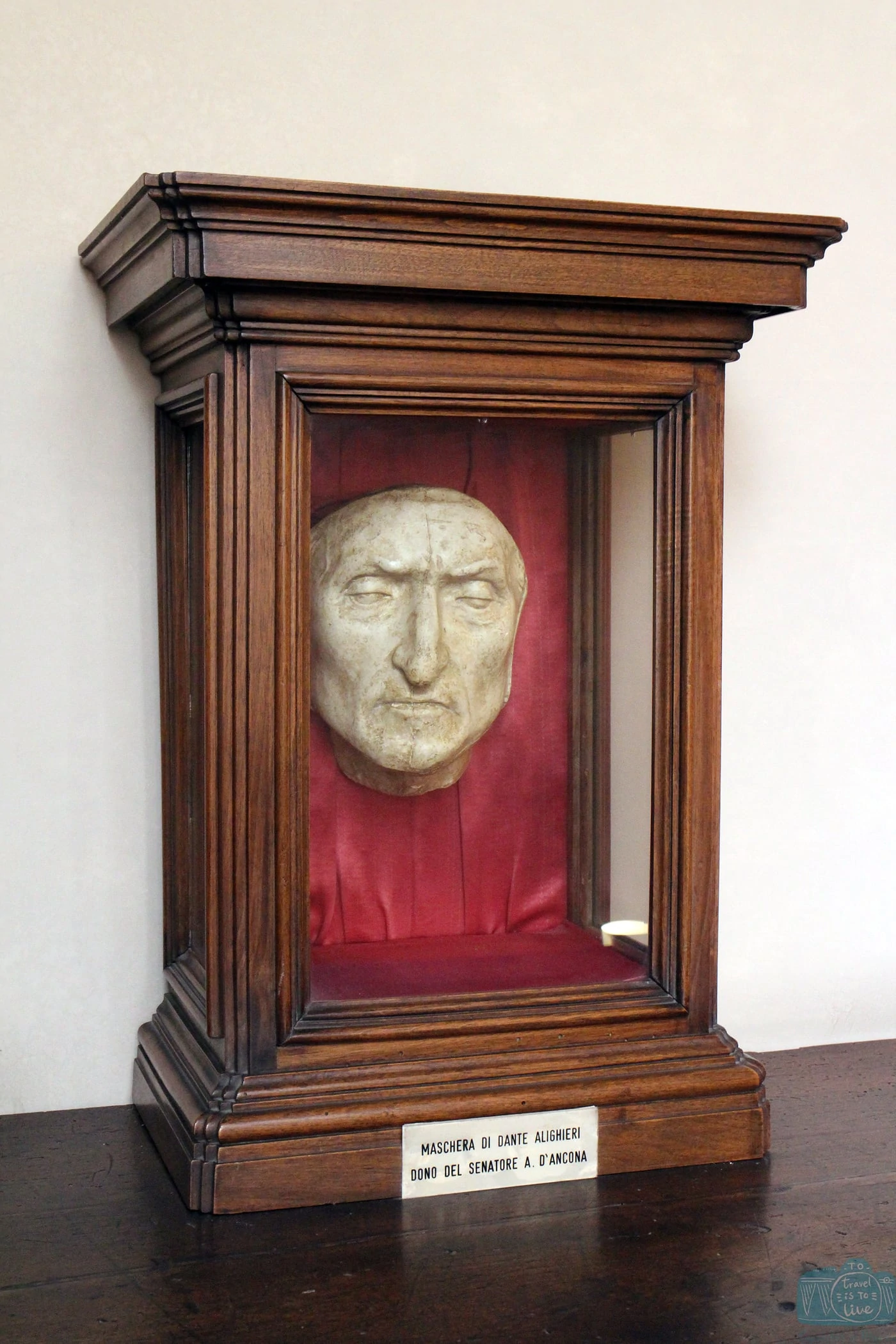 Máscara mortuária de Dante Alighieri (Palácio Vecchio)
