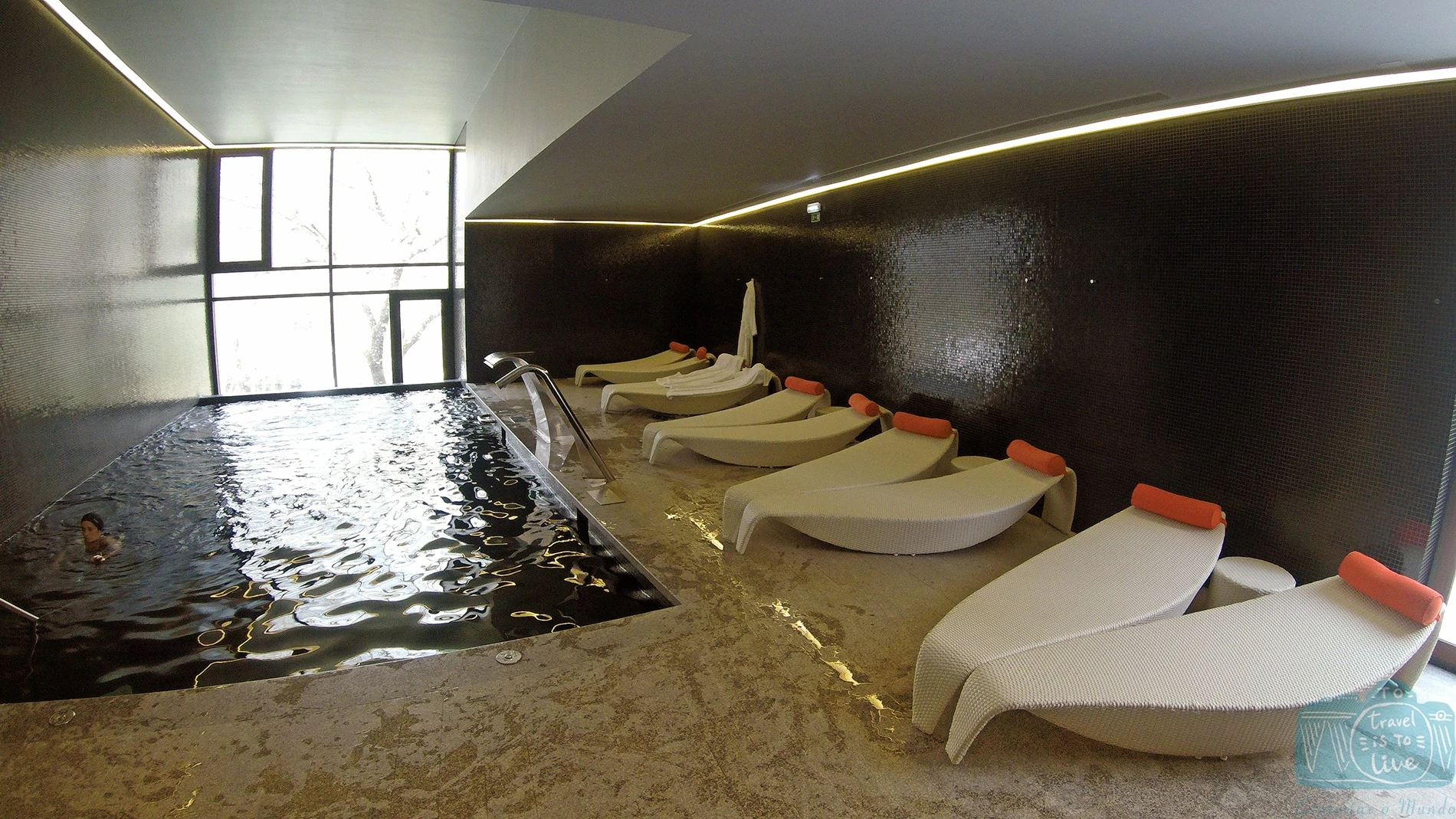 piscina interior do Spa