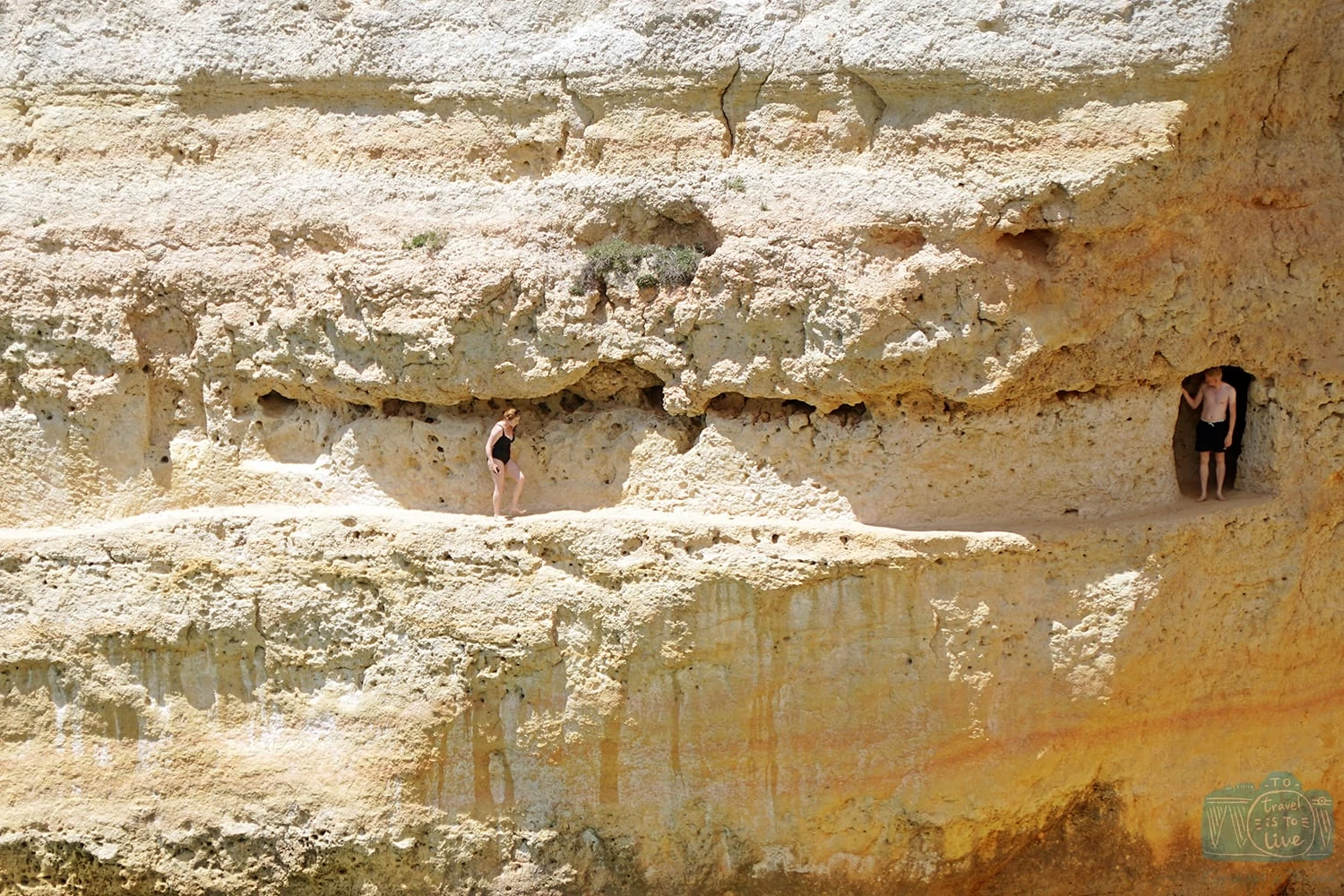Rochas do Trilho dos Sete Vales Suspensos no Algarve