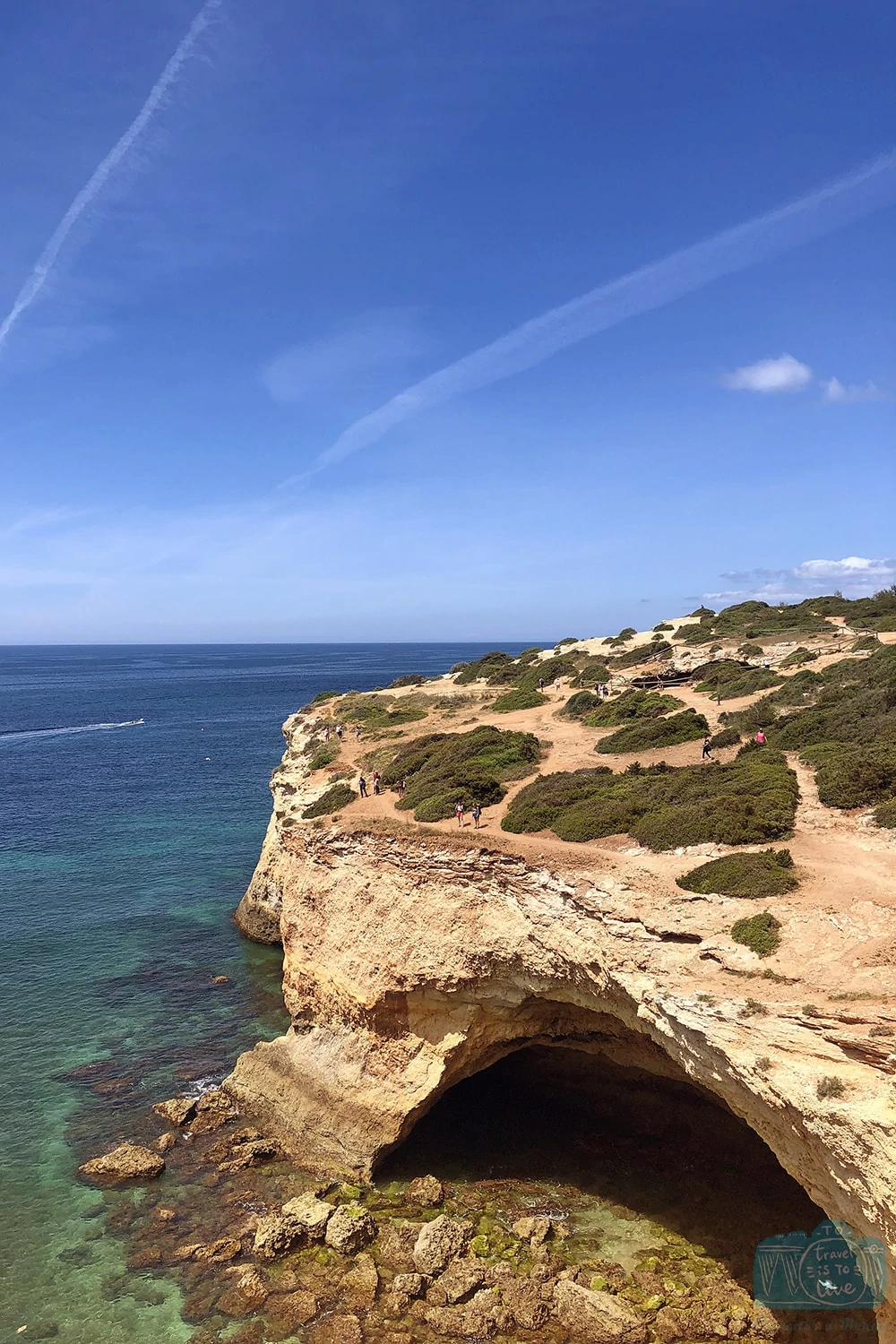 Paisagem do Trilho dos Sete Vales Suspensos no Algarve