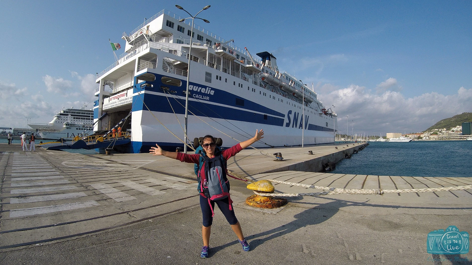 Ferry de Ancona para Split