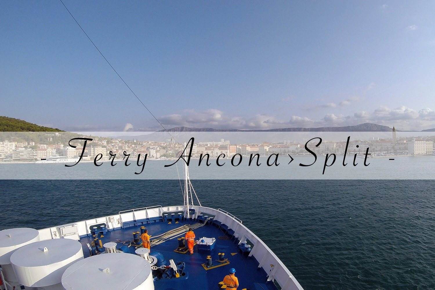 Ancona, Split de barco