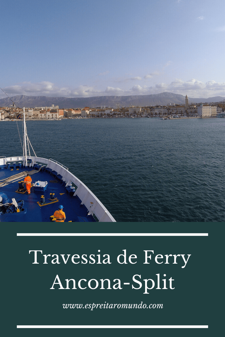 Travessia de Ferry Ancona-Split