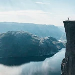 Pulpit Rock na Noruega