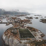 Campo de futebol de henningsvaer
