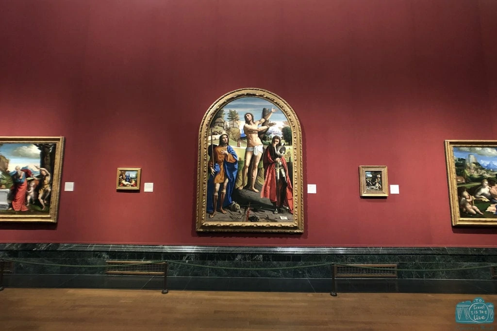 Quadro na Galeria Nacional de Londres