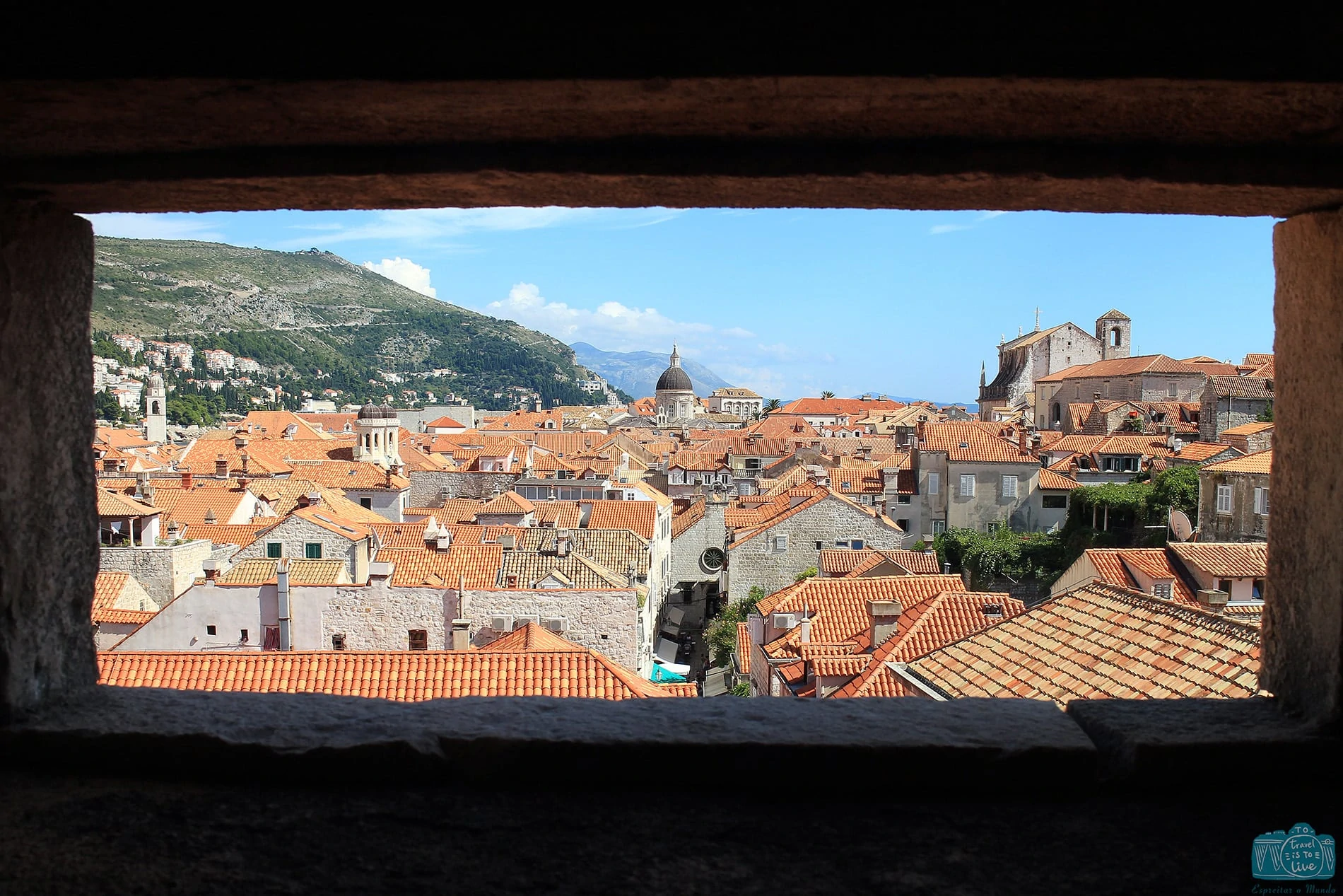 muralhas da cidade antiga de Dubrovnik