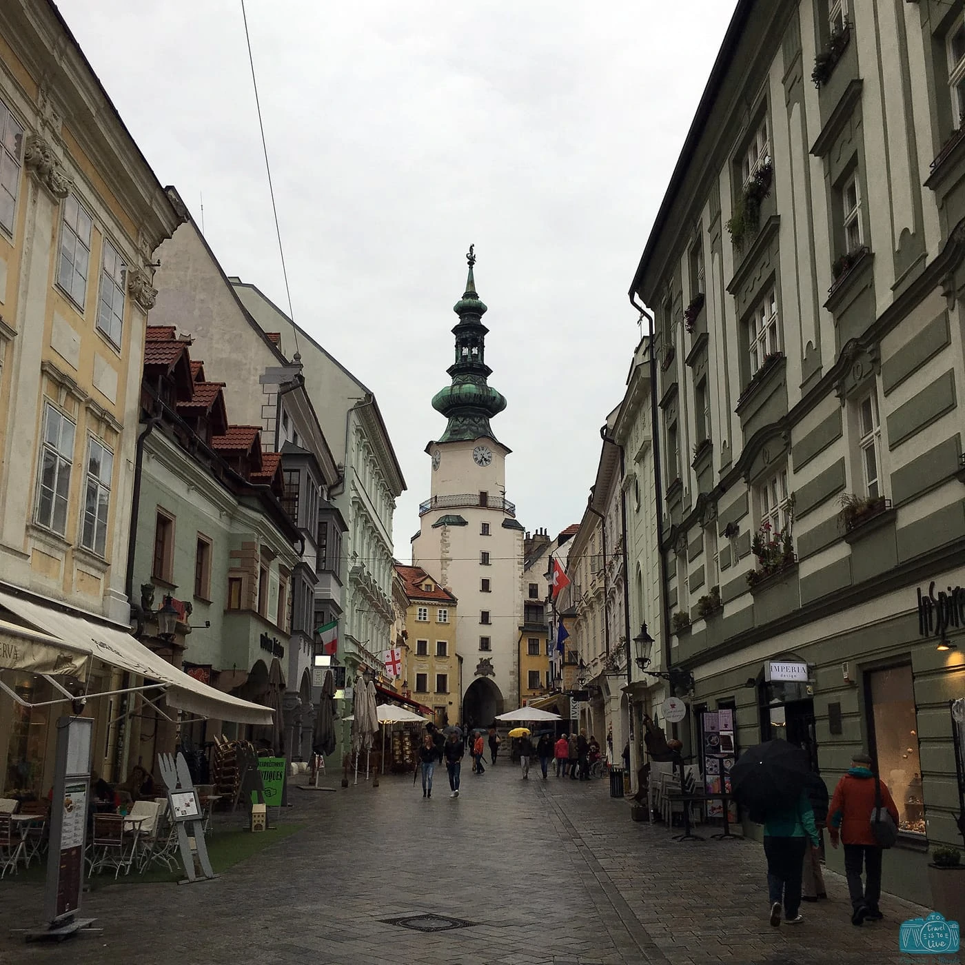 Portão de São Miguel em Bratislava