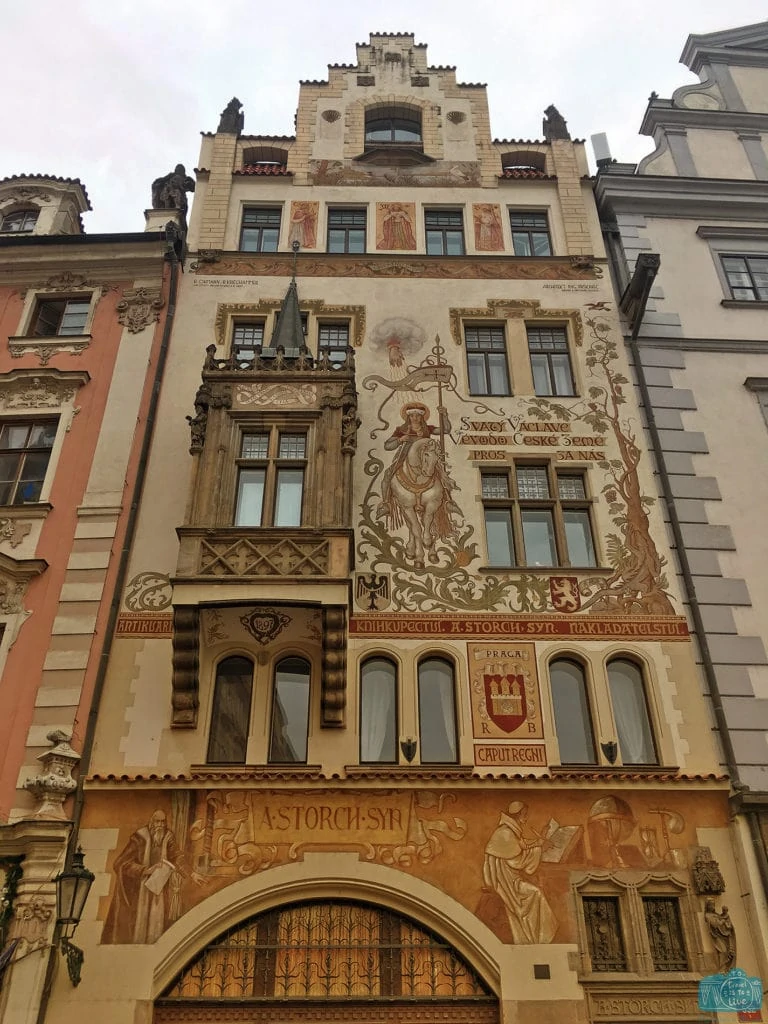 edifício histórico de Praga