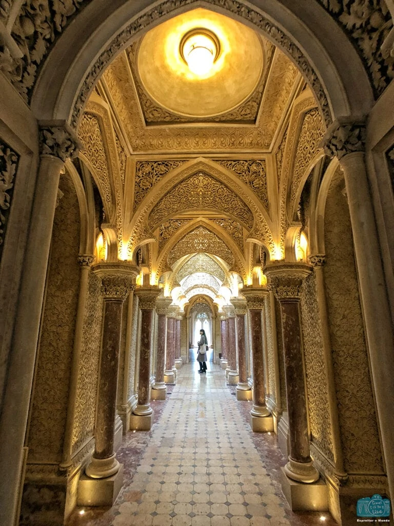 Corredor do Palácio de Monserrate