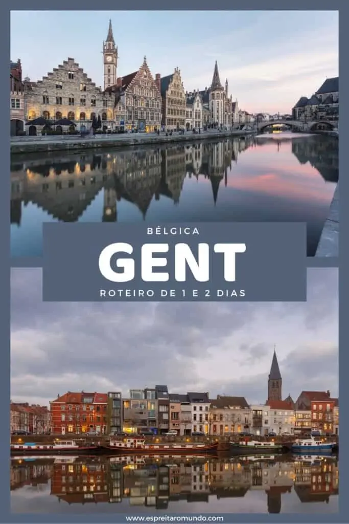Visitar a cidade de Gent