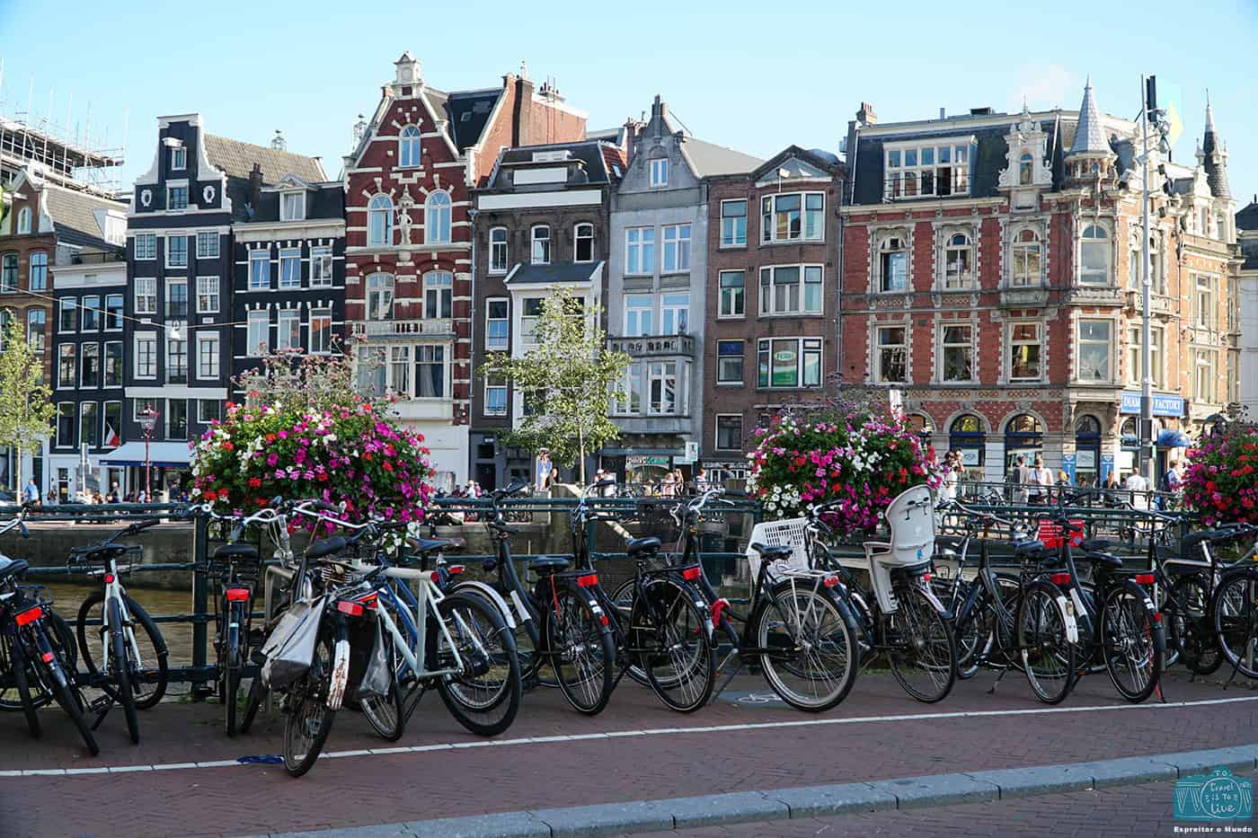 bicicletas em Amesterdão